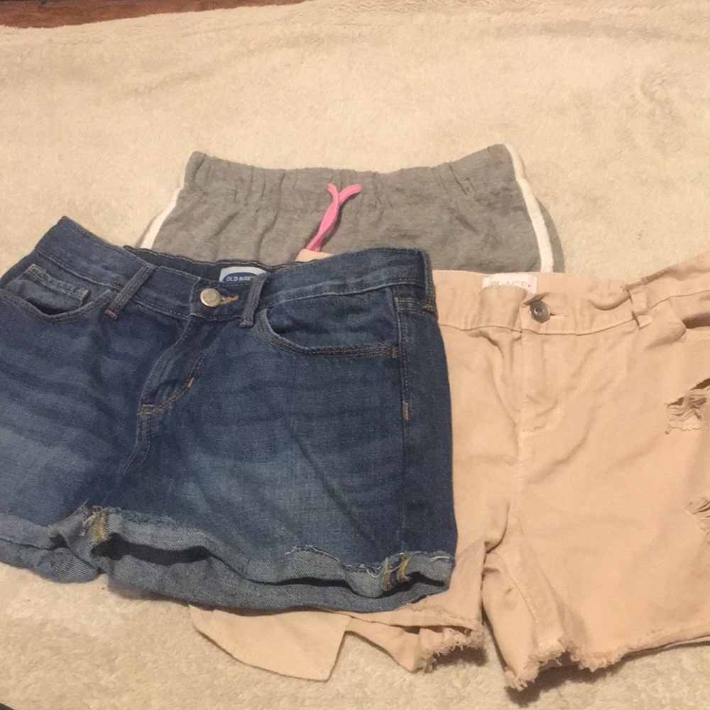 Kids size 14 shorts bundle of 3